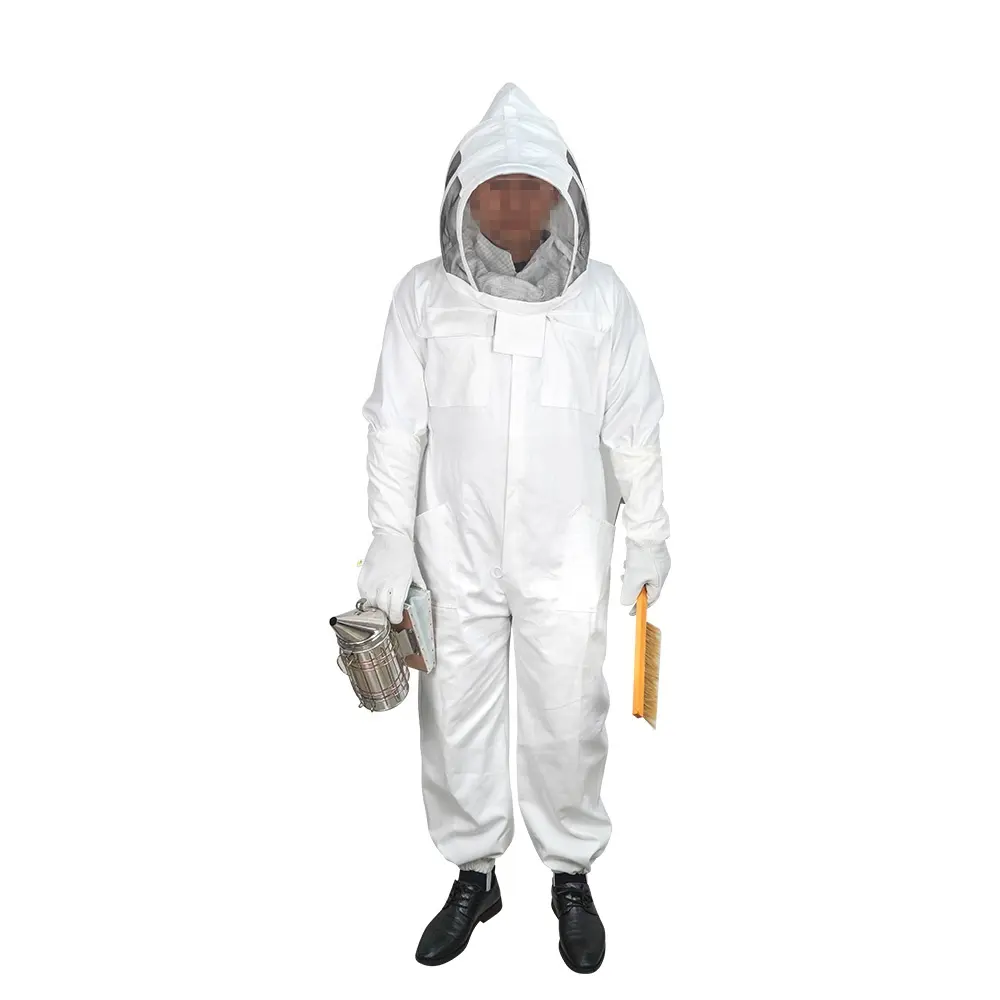 Tamanho M Equipamento de manutenção de ternos de proteção de algodão apicultura