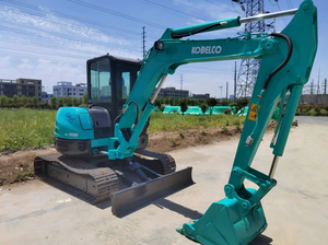Mini con buenas condiciones de trabajo usado Kobelco SK55 en función de funcionamiento superior SK210/SK200 bien protegido listo para enviar - Product Image 2
