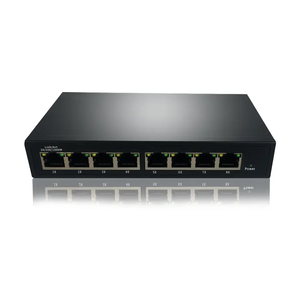 DC 12v紧凑型8端口无源PoE交换机7 * 千兆比特12v Poe Out和1千兆比特RJ45上行端口非标准PoE以太网交换机 - Product Image 1
