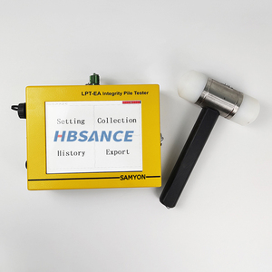 Derin temellerin düşük gerinim darbe bütünlüğü testi Dynamic dinamik kazık testi analiz cihazı ve beton kazık bütünlüğü Test cihazı - Product Image 5