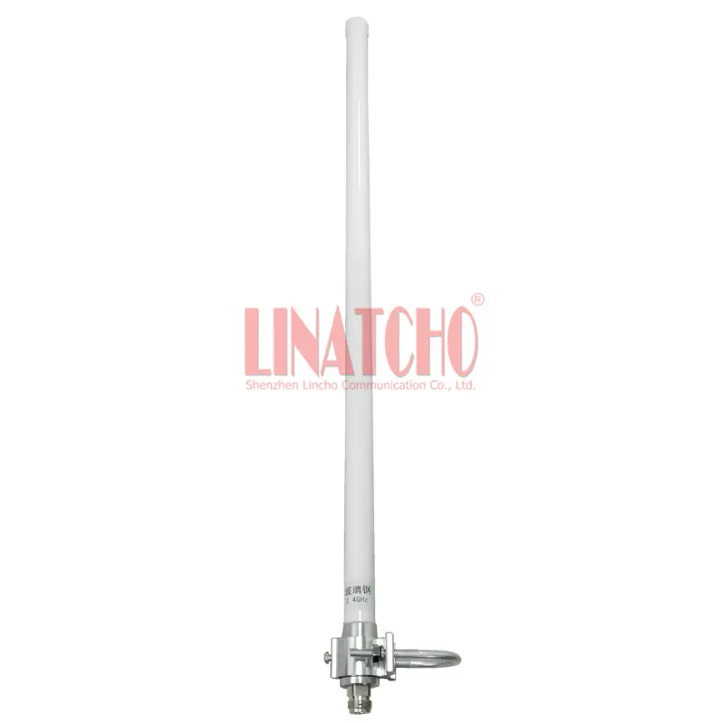 60CM N Buchse 2,4 GHz Fiberglas Outdoor Omni Directional WLAN WIFI 12DBi Antenne