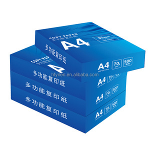 Papel de impresión de copia de venta directa de fábrica 80gsm papeles de computadora papel de copia A4 80 Gsm 500 hojas - Product Image 1