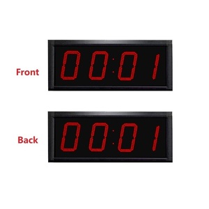ZX Double Face Display Programmier bare digitale Indoor-Timing-LED-Uhr Outdoor Marathon Race Countdown/Up-Timer mit Fernbedienung - Product Image 1