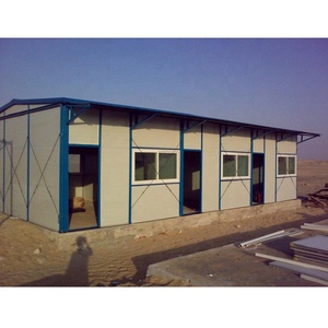 Factory Custom High Quality Temporary <strong>House</strong> Quick Assemble Worker Accommodation Prefab Steel Labor Refugee Camp Modular K <strong>House</strong> - Product Image 1