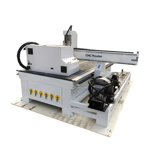 Enrutador CNC de madera rotativo 3D de 4 ejes 1200x2400 Cabezal múltiple Fácil de operar con sistema de control DSP Richauto NC Studio - Product Image 2