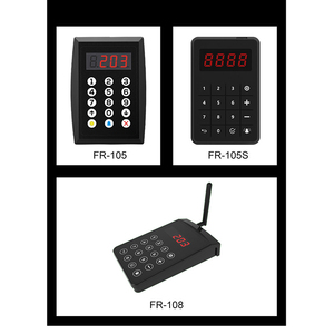 Anpassbares drahtloses Warteschlangen ruf system mit Sprach-und Tastatur anzeige für Restaurants Kranken häuser Cafés Kliniken - Product Image 3