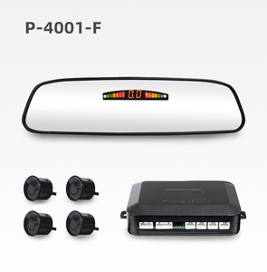 NTO inteligente 4 sensores línea de estacionamiento Radar de marcha atrás pantalla Led frente trasero Monitor de ayuda inversa SISTEMA DE Sensor de estacionamiento - Product Image 5