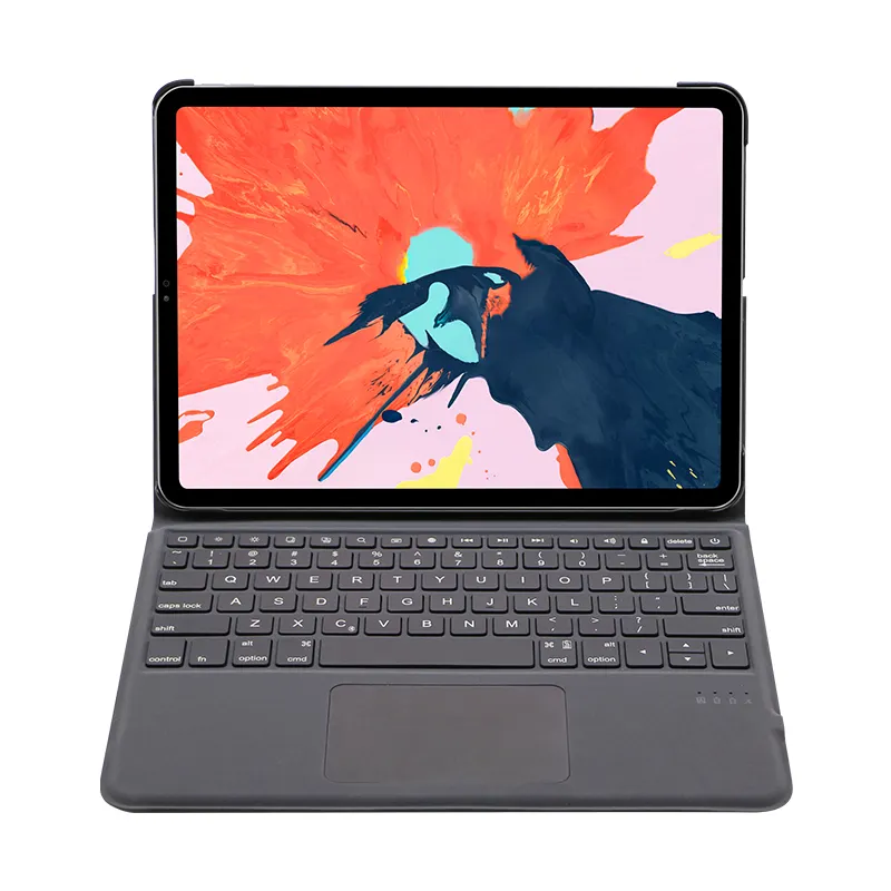 Funda de teclado inalámbrico con Bluetooth 5,1, touchpad para iPad Pro de 11 pulgadas