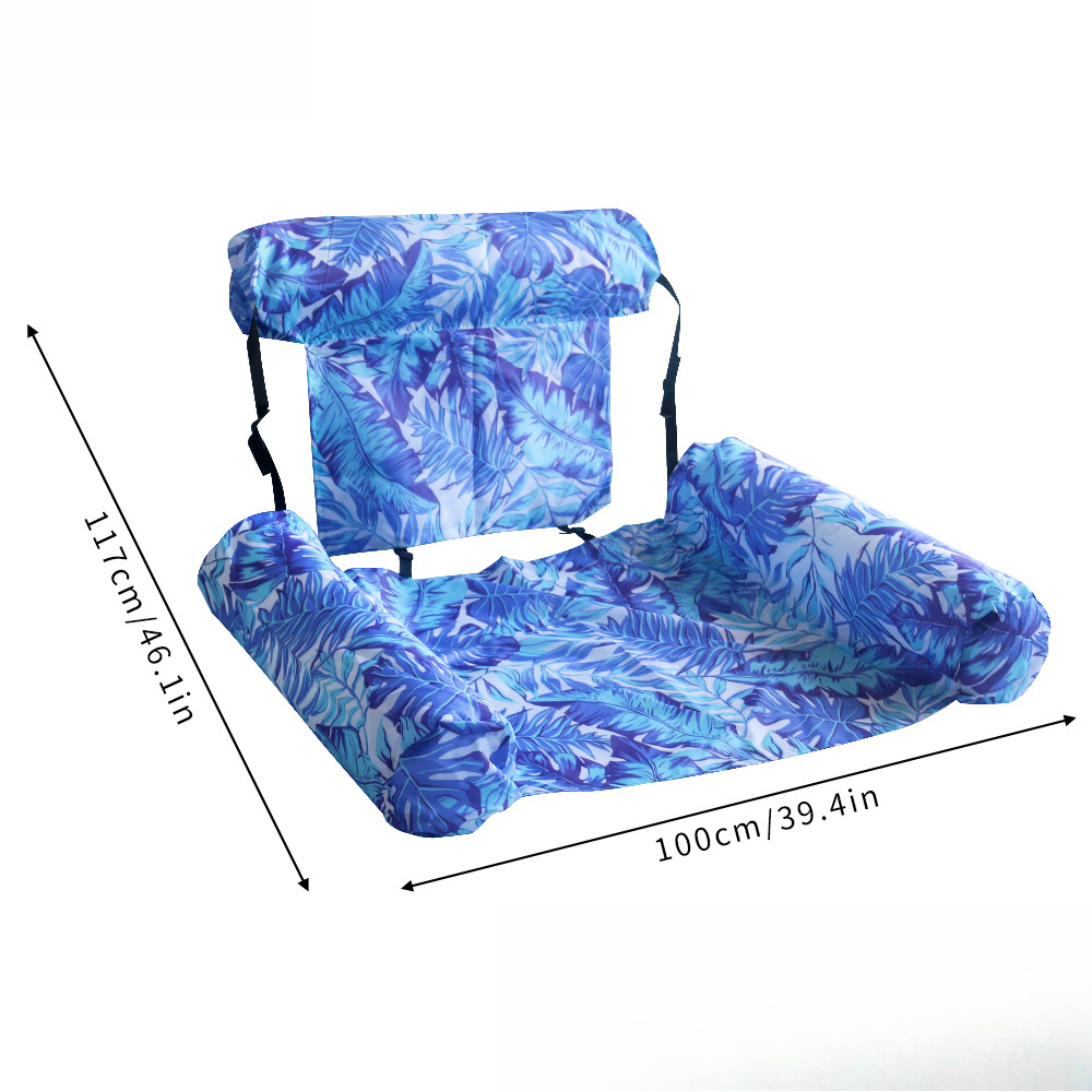 Feuille d'érable bleue