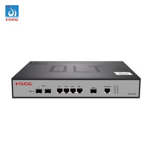 Entrada de alimentación de CC Dual 2 puertos OLT GPON Soporte 1U Equipo de fibra óptica con 2 puertos OLT - Product Image 2