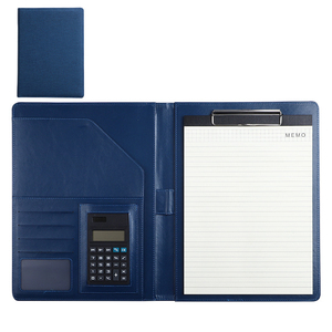 Cartella multifunzionale A4 business office meeting manager con calcolatrice cartella di file per notebook contract può stampare il logo - Product Image 1
