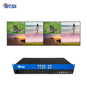 מעבד Bitvisus 4K60 4x1 4x2 4x3 להתאמה אישית עבור 2.0 KVM Multi-Viewer 4 ב-3 מעבד רב-חלונות עם מבנה מתכת לניטור - Product Image 6