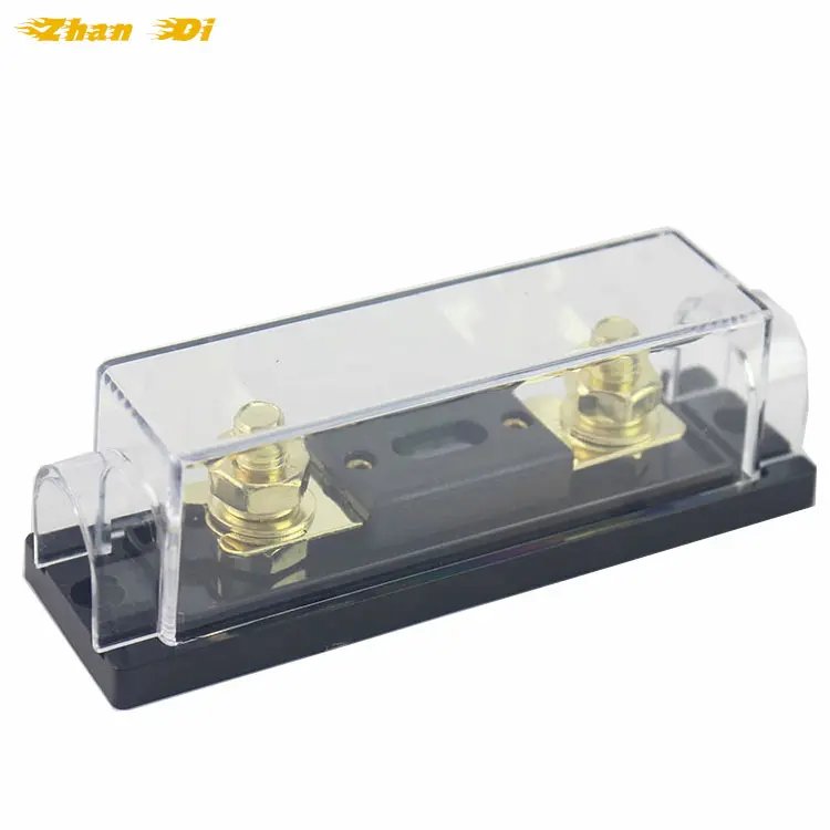 Supplier panel Car Boat Truck Automotive 30A-200A ANL Fuse Holder Electrical Protection ANL Fuse Holder For Car Audio