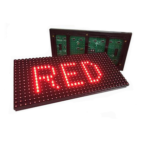 P10 DIP Led ekran modülü sarı/kırmızı renk P10 açık tek renkli Led ekran modülü tıbbi tedavi