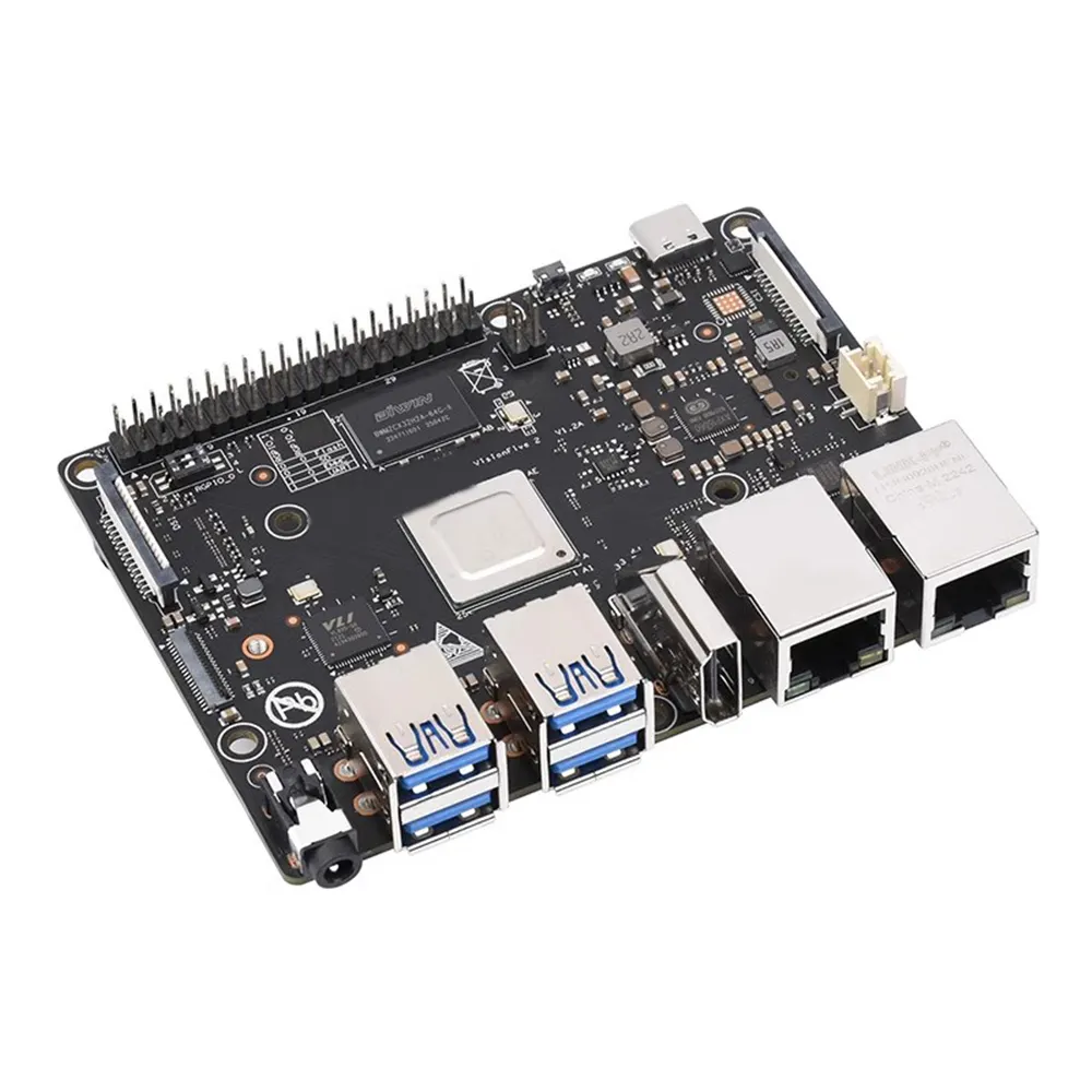 Roarkit VisionFive 2 4GB 8GB SBC StarFive JH7110 entegre 3D GPU ile işlemci, Linux RISC-V tek kart bilgisayar tabanı