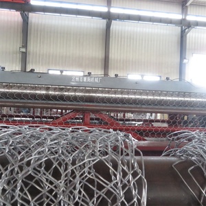 Zum Verkauf voll automatische horizontale Hühner draht netz sechseckige Gabion Käfig Mesh Maschine - Product Image 6