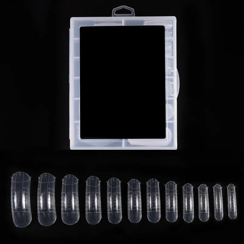 Nail Tip Nail Building Gel Nail Mold CONSEILS 120 PCS Builder Extension Forms With Scale Acrylic Full Cover False