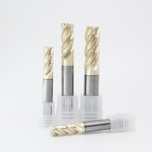 国产硬质合金粗加工立铣刀，带侧面磨削设计，用于深腔加工的钨数控刀具 - Product Image 5