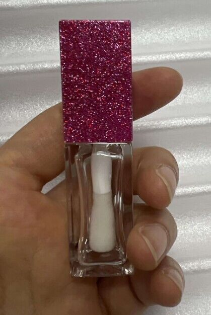 Couvercle rose scintillant