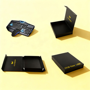 Tùy Chỉnh Thân Thiện Với Môi Lớn Gấp Từ Bàn Phím Chuột Bao Bì Hộp Cao cấp Bìa Matt Cán Miếng Bọt Biển Phổ Biến - Product Image 1