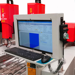 Hualong-Máquina automática Atc de 3 ejes, 4 ejes, para carpintería, enrutador 3D CNC, máquina de grabado y corte para cilindro - Product Image 4