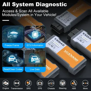 VXDIAG j2534 ECU programmazione VCX NANO NX300 per VOLVO 2014D dadi codifica strumento diagnostico automatico obd2 tutto il sistema aggiornamento gratuito A + - Product Image 5