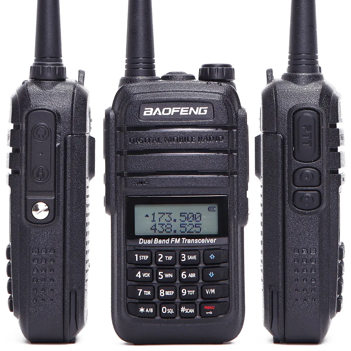 Baofeng — walkie-talkie portable uv-6ra, émetteur-récepteur radio amateur à double bande, interphone sans fil à 128 canaux, 2 pièces