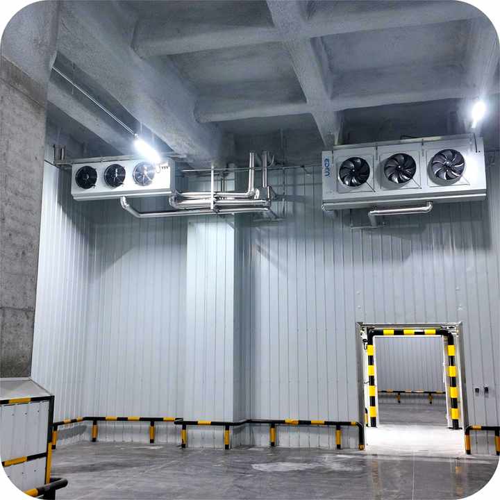 Low Temperature Quick Freezing Cold Storage Stainless Steel Side Blowing Quick Freezing air Cooler