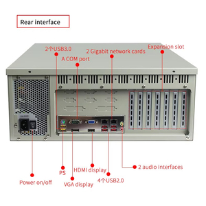 Ordenador industrial barato de alto rendimiento Pc All-In-One Atx Rackmount Cabinet Rack Chasis B360 4U Firewall Network Server Case - Product Image 2