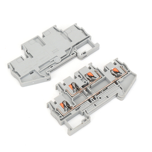 Bloques de terminales de resorte de carril DIN sin herramientas de doble capa PTTB 4 - Product Image 3