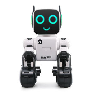 Mini Robot RC de programación inteligente remoto 2025, Robots eléctricos educativos, juguete de Radio Control para niños, regalos