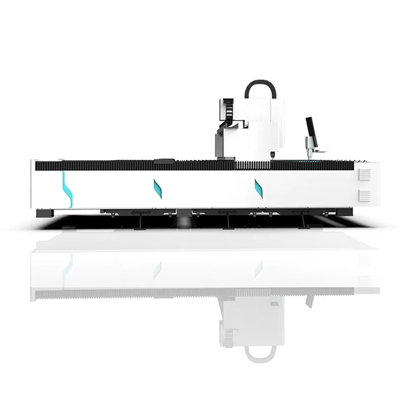 Máquina de corte a laser com redutor de alta precisão, plataforma única funcionando suavemente
