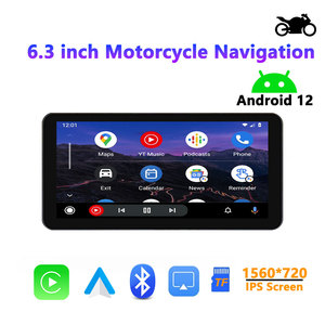 6.3 Inch High-definition Ips <strong>Screen</strong> 4/64g With Wireless Carplay &amp;Android Auto <strong>Touch</strong> Function Motorcycle Navigation - Product Image 5