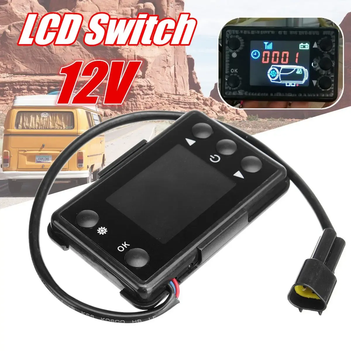 Commutateur LCD