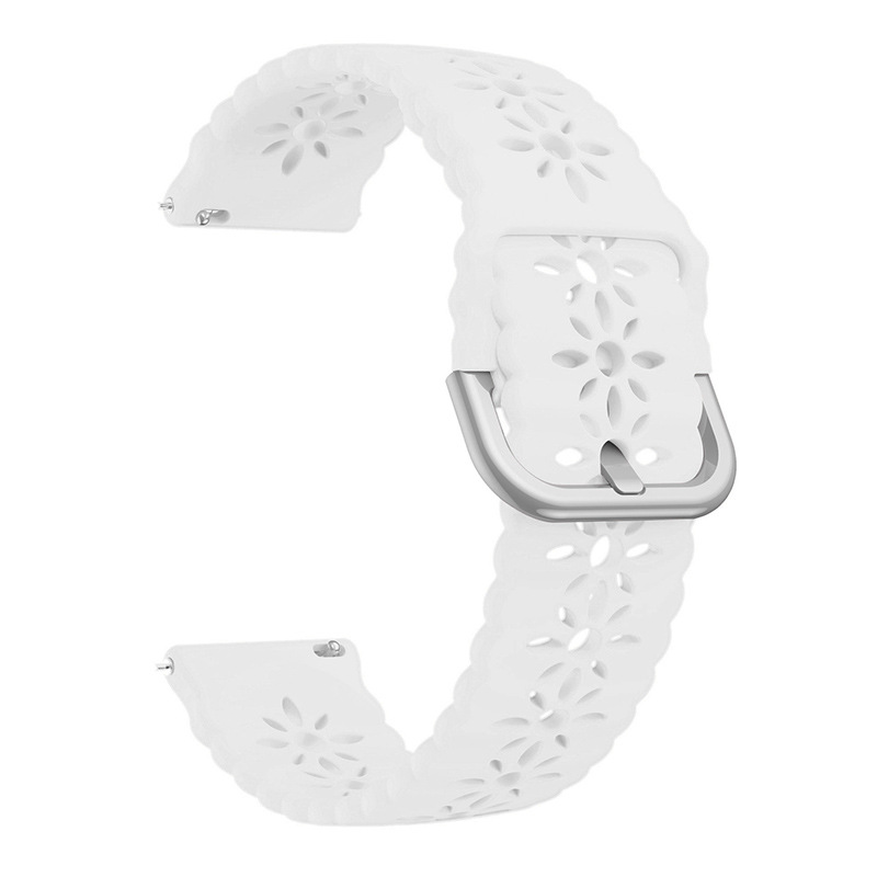 white band silver buckle