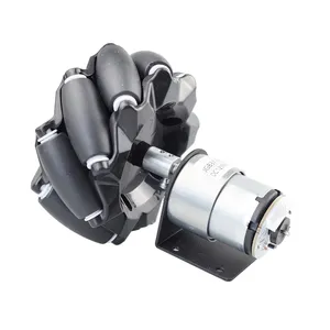 4 teile/satz 15KG Last 96mm Omni Mecanum Rad mit 12V Geschwindigkeit Encoder Motor für Arduino Raspberry Pi DIY Roboter RC Auto DAMPF Spielzeug