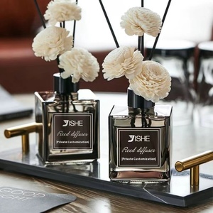 50ml lửa miễn phí chất lỏng hương thơm trong chai thủy tinh trong nhà hương liệu sậy khuếch tán thiết lập cho khử mùi - Product Image 1