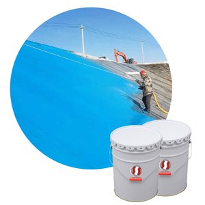 用于屋顶和游泳池的高性能双组分聚脲防水地板涂料易于喷涂 - Product Image 4