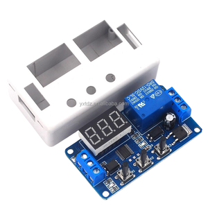 YXT Display digitale LED tempo ritardo modulo relè scheda DC 12V controllo programmabile Timer interruttore triger modulo ciclo con custodia - Product Image 2