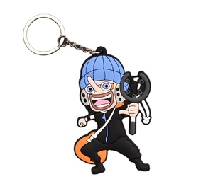 <strong>2025</strong> <strong>New</strong> Anime <strong>Keychains</strong> 3D Rubber <strong>Name</strong> Keychain Soft <strong>Keychains</strong> for Gifts - Product Image 1