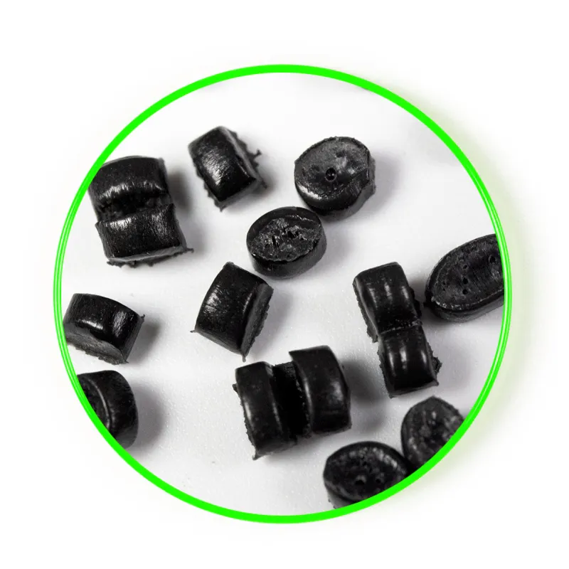 Fotopolímero de Color negro LLDPE, resina plástica, reciclaje de gránulos LLDPE lineal de baja densidad de polietileno