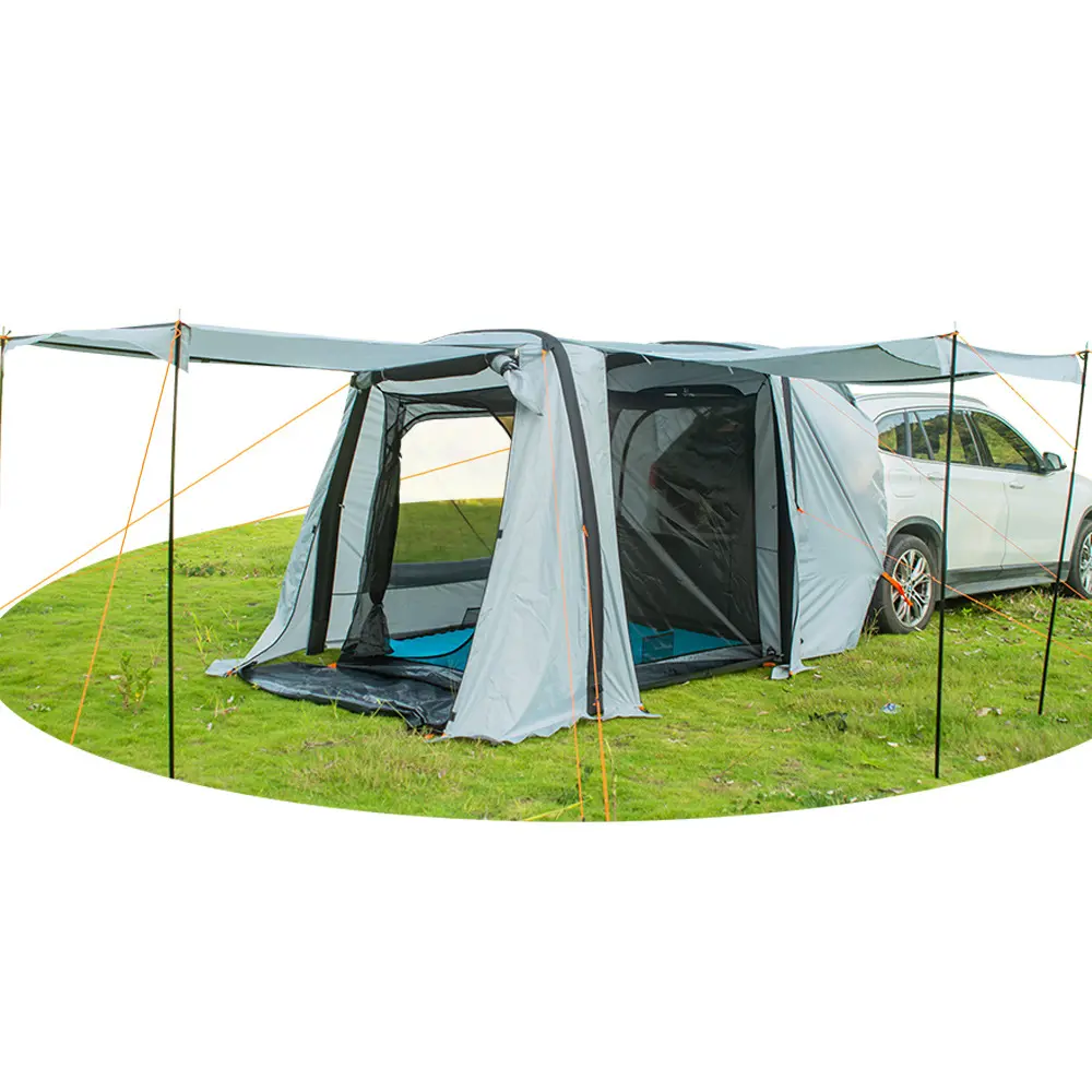 Şişme çadır açık kamp bahar kamp yurt işık tünel gölgelik kampı otomatik hızlı açılış çadır