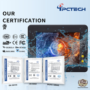 كمبيوتر مدمج IP66 بوصة الكل في واحد كمبيوتر صناعي بدون مروحة كمبيوتر يعمل باللمس في السيارة - Product Image 4