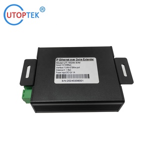 Ethernet IP de alta calidad sobre extensor de cable de par trenzado de 2 hilos 2KM para sistema de seguridad de cámara IP CCTV, cámara de ascensor a NVR - Product Image 3