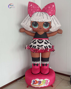 Customized Cartoon Advertising Inflatables Movie Characters for Promotions