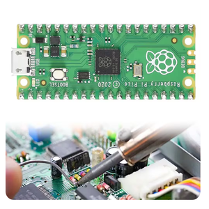 Raspberry Pi Pico RP2040 Starter Set LCD1602 Anzeige modul und PIR Sensor Bread board DIY Kit für elektronische Lern module