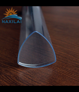 Naxilai Special Shape <strong>Factory</strong> Price <strong>Plastic</strong> 0.5mm clear <strong>Plastic</strong> Tube PVC Triangle Tube Triangle Tube Packaging - Product Image 5