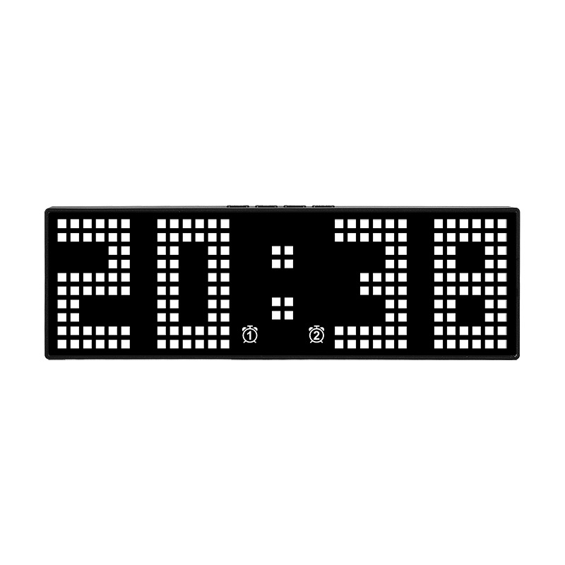 Coque noire + LED blanche