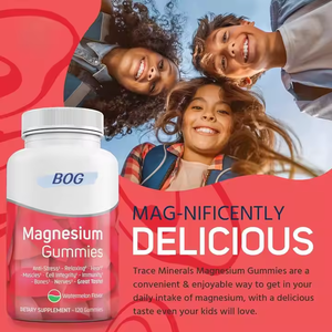 ODM Magnesium Glycinate Gummy, Containing Magnesium Malate, Vitamin D, B6, <strong>CoQ10</strong>, Smooth <strong>Sleep</strong>, Taste Better Than Capsules - Product Image 3