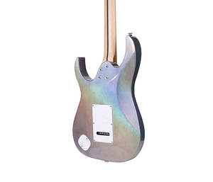 جيتار كهربائي كليفان بألوان قزحية مع عنق من خشب القيقب ومستشعرات S-S-H وتحكم خماسي الاتجاهات - Product Image 2